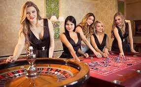 Tangkapan layar aplikasi mobile jos188 menampilkan meja roulette dealer langsung dengan antarmuka yang intuitif